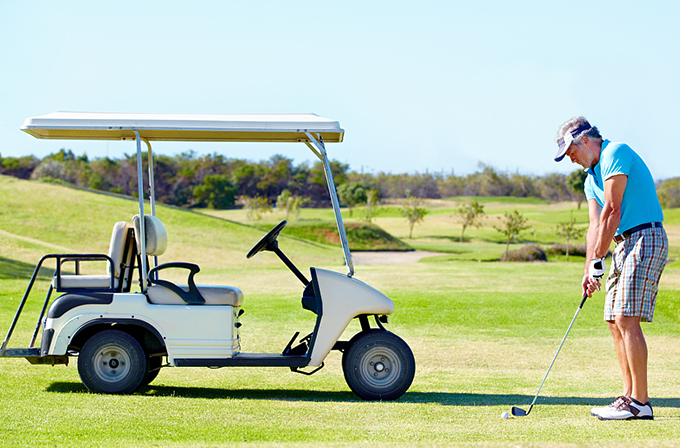 Évasions familiales: voiturettes de golf électriques pour les escapades d'un week-end