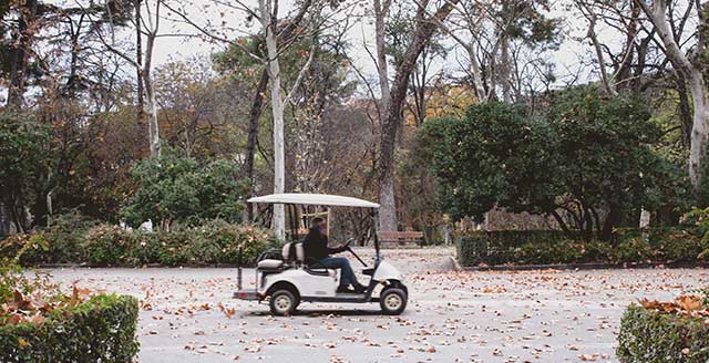 Quelle est la conception du système de contrôle électrique du chariot de golf électrique?